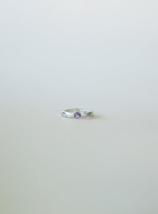 Amethyst and sterling silver .925